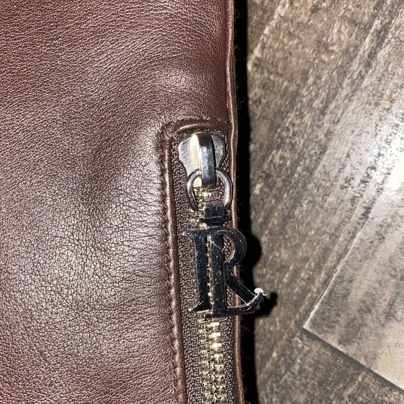 RALPH LAUREN ~ Soft Brown Leather ~ Shoulder Bag - Picture 5 of 15